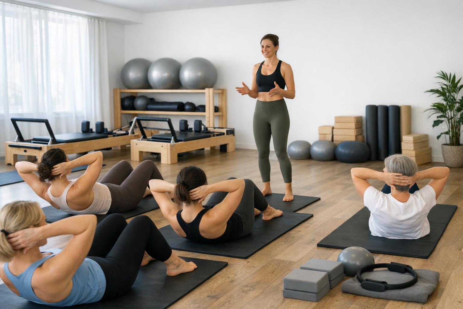 Kursy pilates online i stacjonarne — który wybrać i jak znaleźć najlepsze szkolenie?